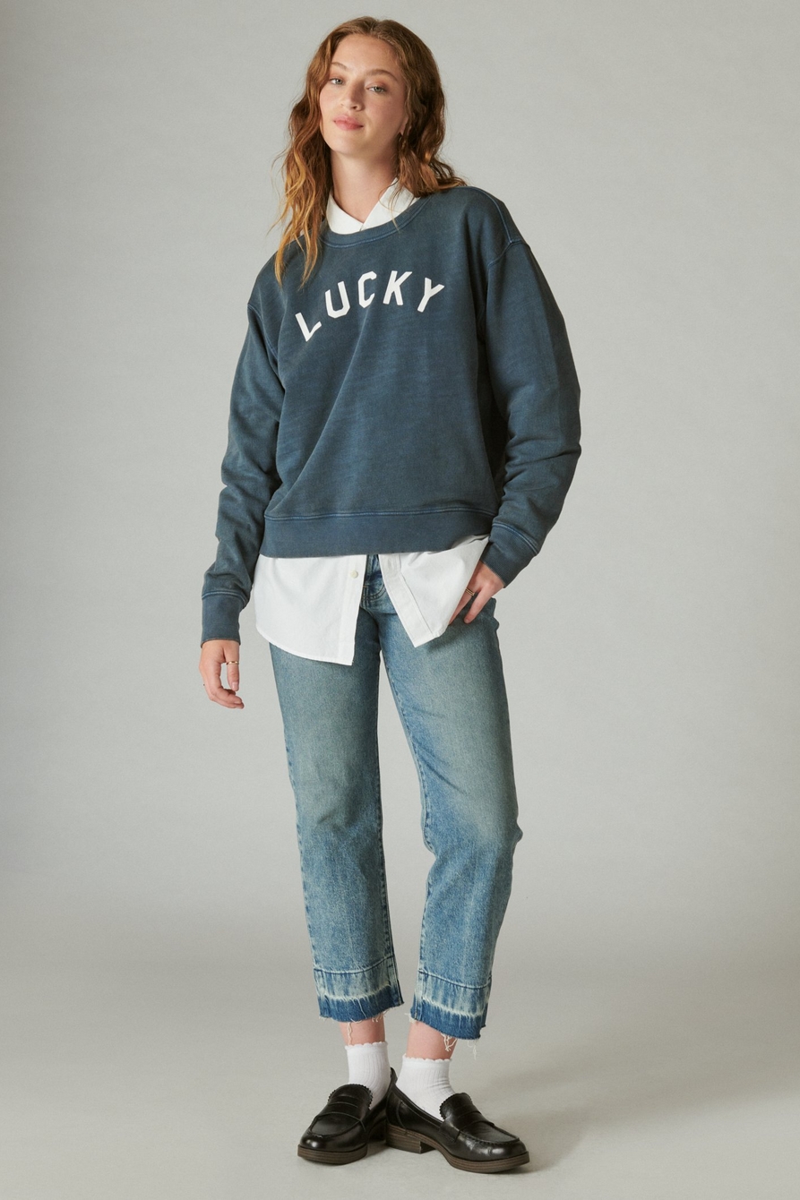lucky arch pullover